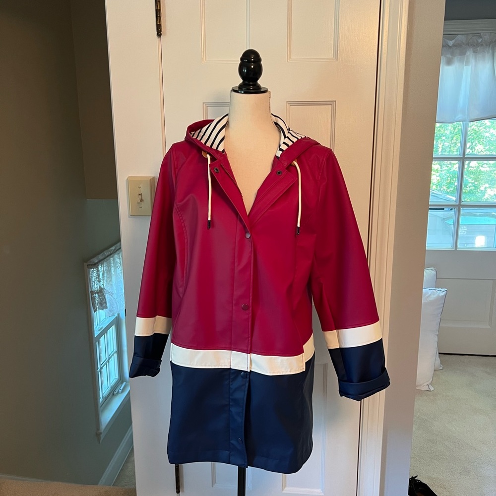 Talbots rain coat